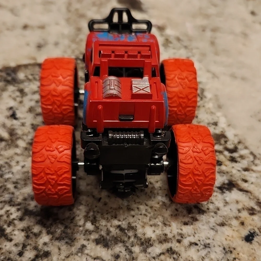 Rev-up monster jeep red